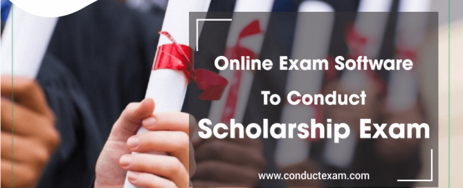 Online exam software to conduct scholarship exam