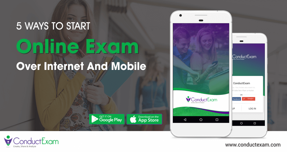 5 ways to start online exam over internet and mobile