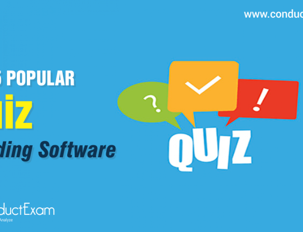 Online Quiz Test Online Test Software ConductExam