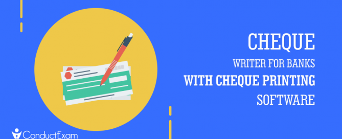 Cheque writer for banks with cheque printing software!