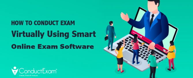 How to conduct exam virtually using smart online exam software?