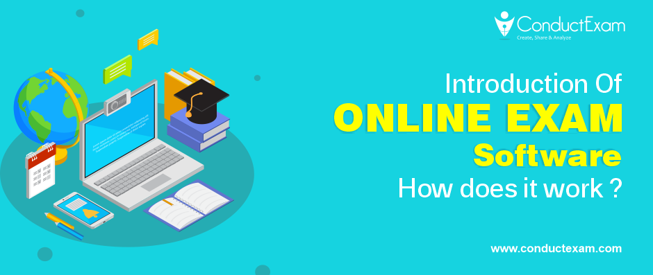 how do online university exams work
