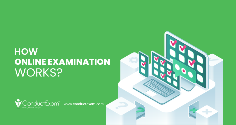 How online examination works?