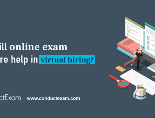 How will Online exam software help in virtual hiring ?