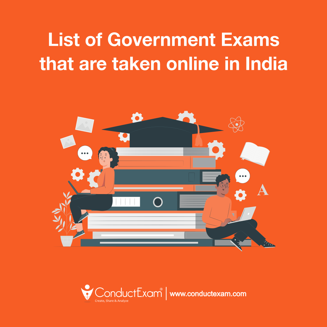 List Of Government Exams That Are Taken Online In India