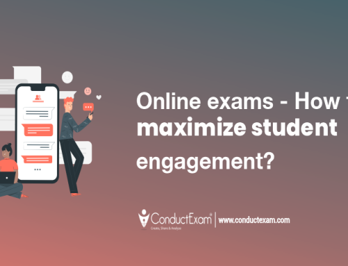 Online exams : How to maximize student engagement?